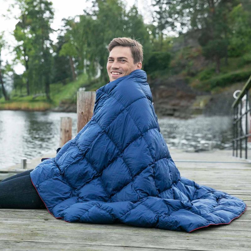 Exclusive Down Poncho / Blanket